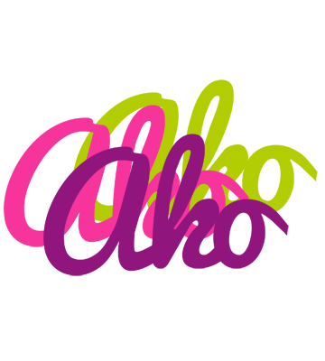 Ako flowers logo