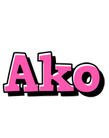 Ako girlish logo