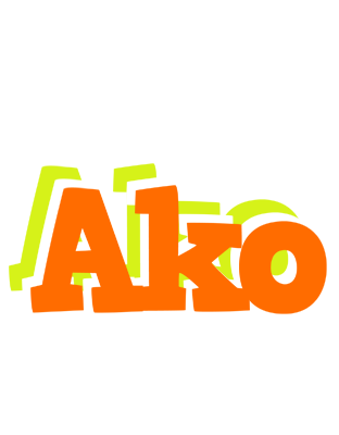 Ako healthy logo