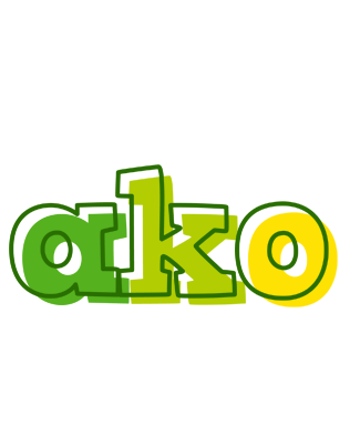Ako juice logo
