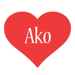 Ako love logo