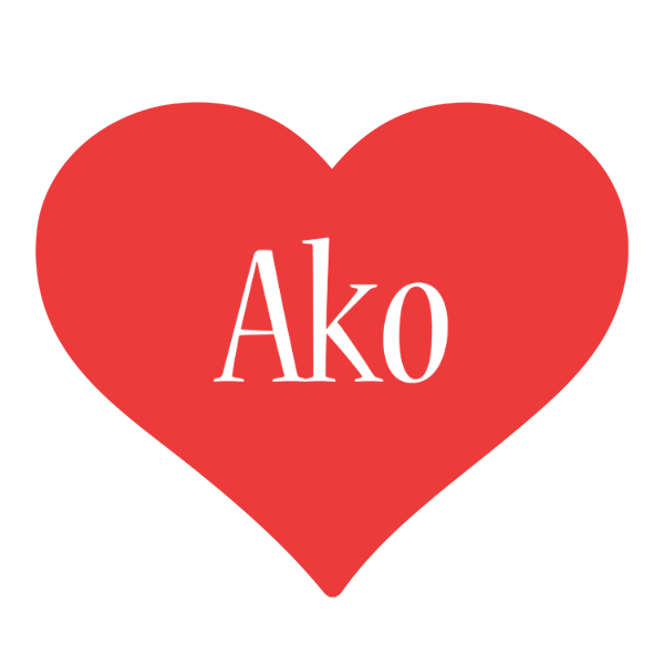Ako love logo