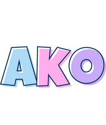 Ako pastel logo