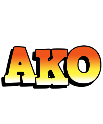 Ako sunset logo
