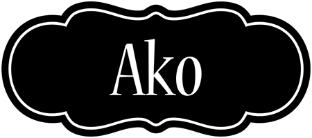 Ako welcome logo