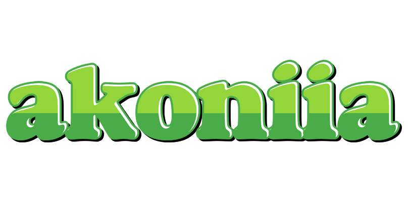 Akoniia apple logo
