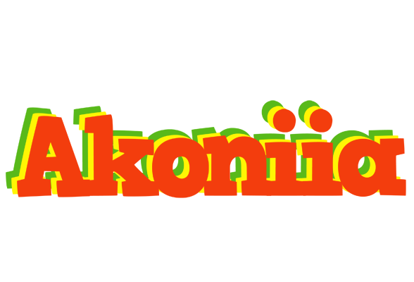 Akoniia bbq logo