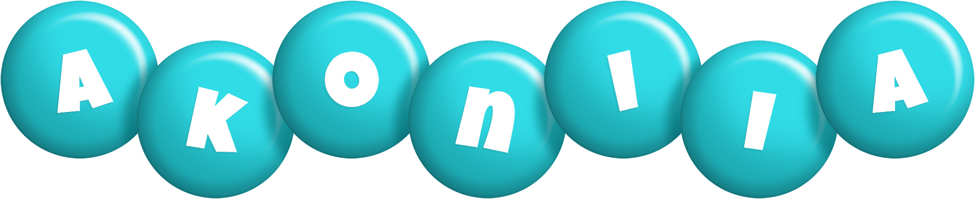 Akoniia candy-azur logo