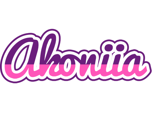 Akoniia cheerful logo
