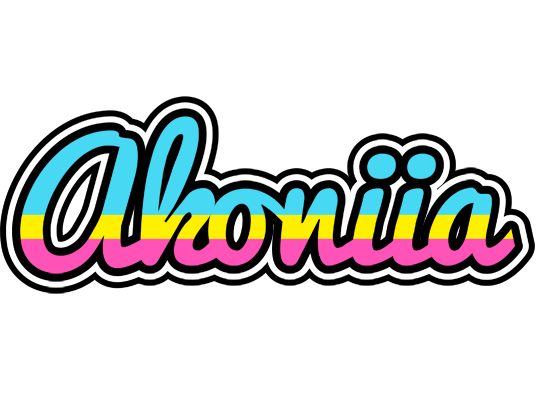Akoniia circus logo