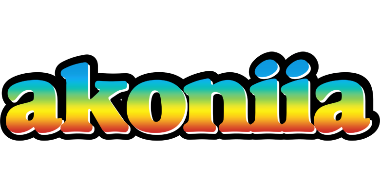 Akoniia color logo