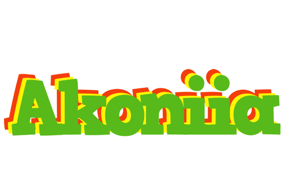 Akoniia crocodile logo