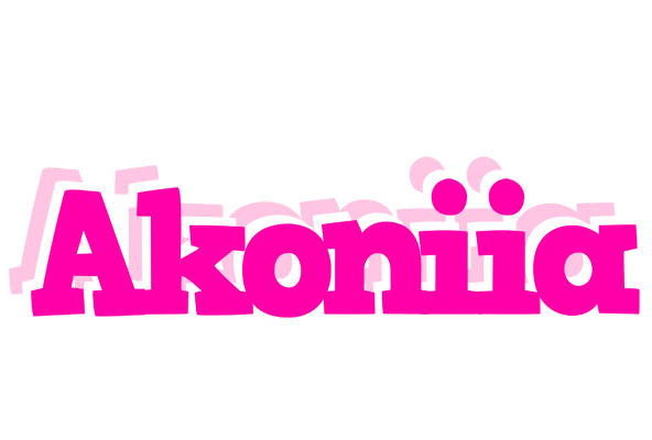 Akoniia dancing logo