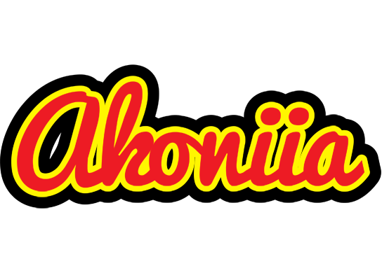 Akoniia fireman logo