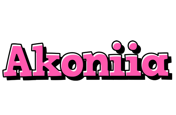Akoniia girlish logo