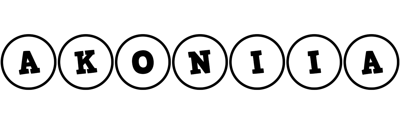 Akoniia handy logo