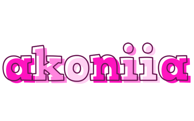Akoniia hello logo