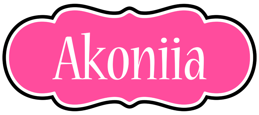 Akoniia invitation logo