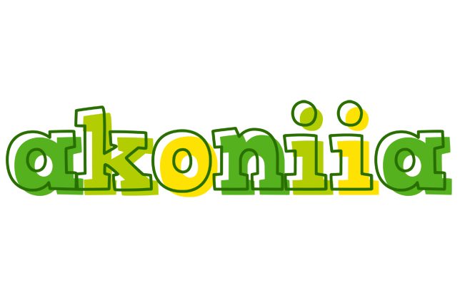 Akoniia juice logo
