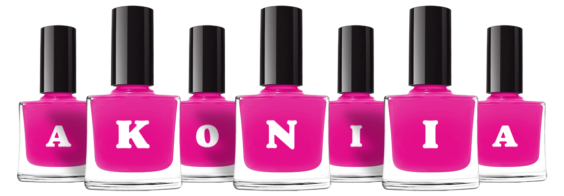 Akoniia nails logo