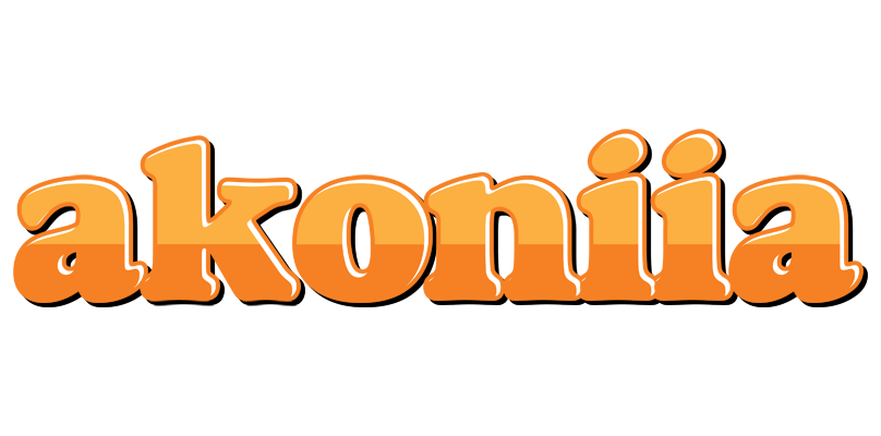 Akoniia orange logo