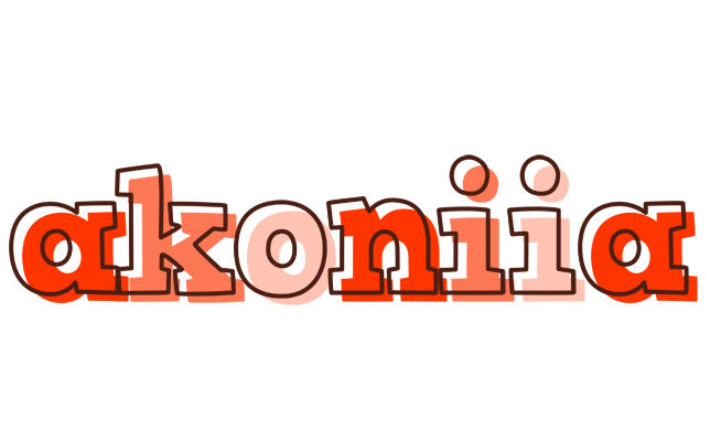 Akoniia paint logo