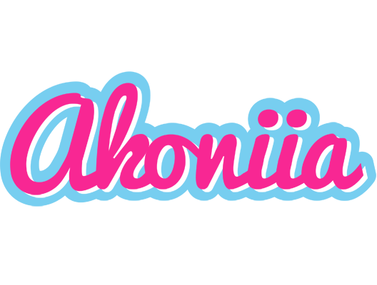 Akoniia popstar logo