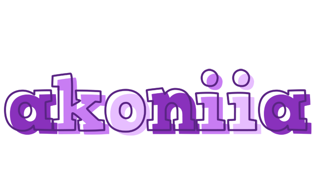 Akoniia sensual logo