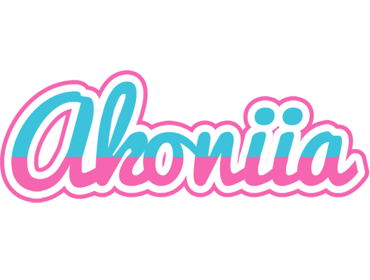 Akoniia woman logo