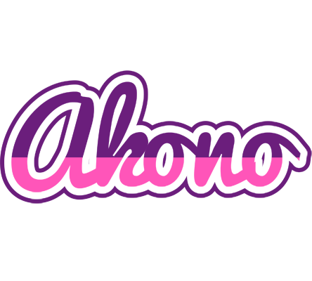 Akono cheerful logo