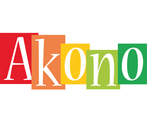 Akono colors logo