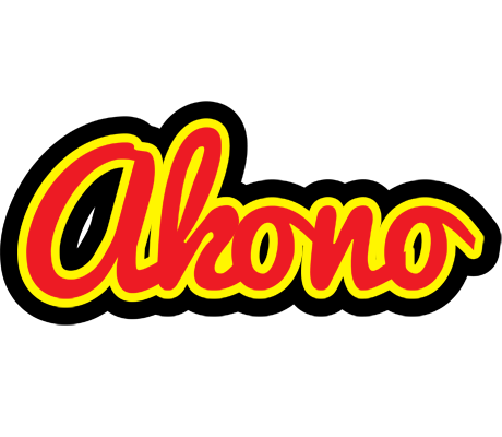 Akono fireman logo