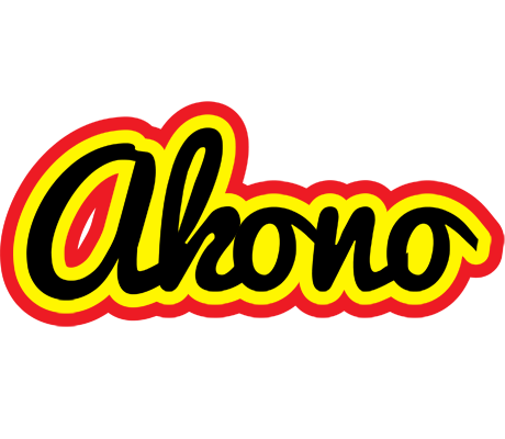 Akono flaming logo