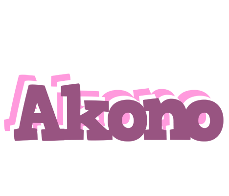 Akono relaxing logo
