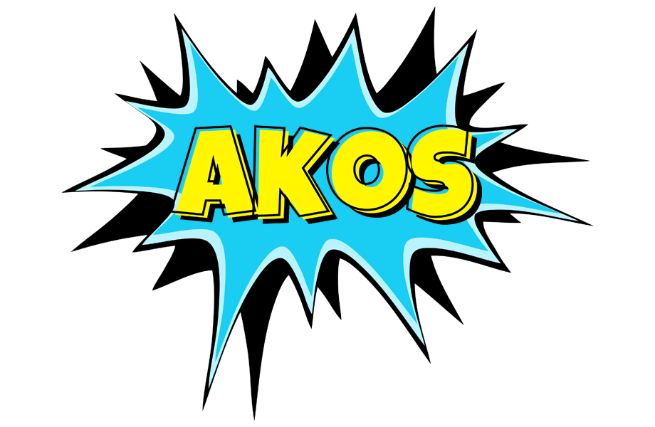 Akos amazing logo