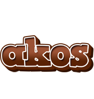 Akos brownie logo