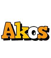 Akos cartoon logo