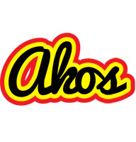 Akos flaming logo