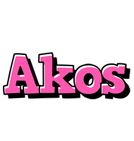 Akos girlish logo