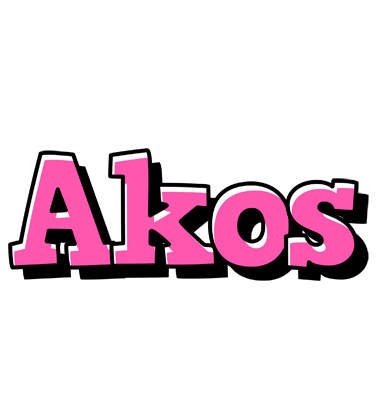 Akos girlish logo