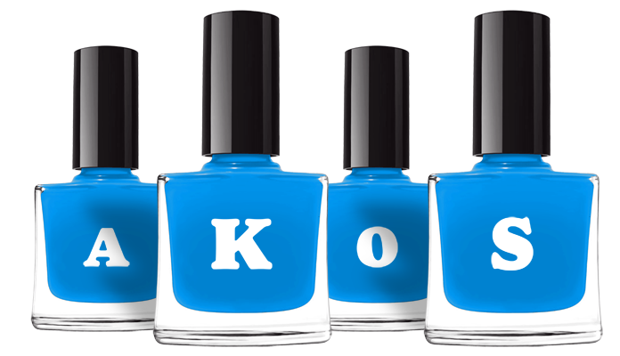 Akos glossy logo