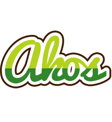 Akos golfing logo
