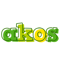 Akos juice logo