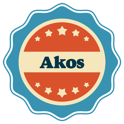 Akos labels logo