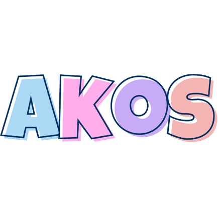Akos pastel logo