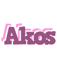 Akos relaxing logo