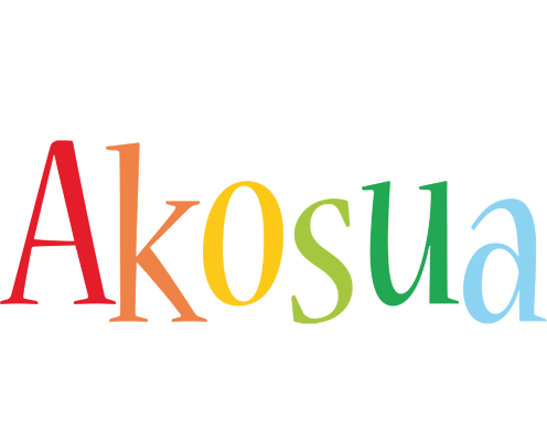 Akosua birthday logo