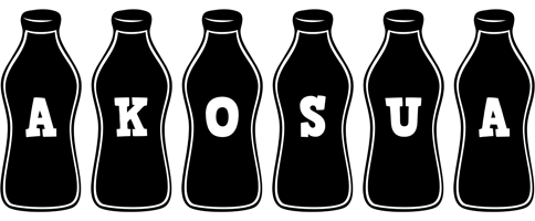 Akosua bottle logo