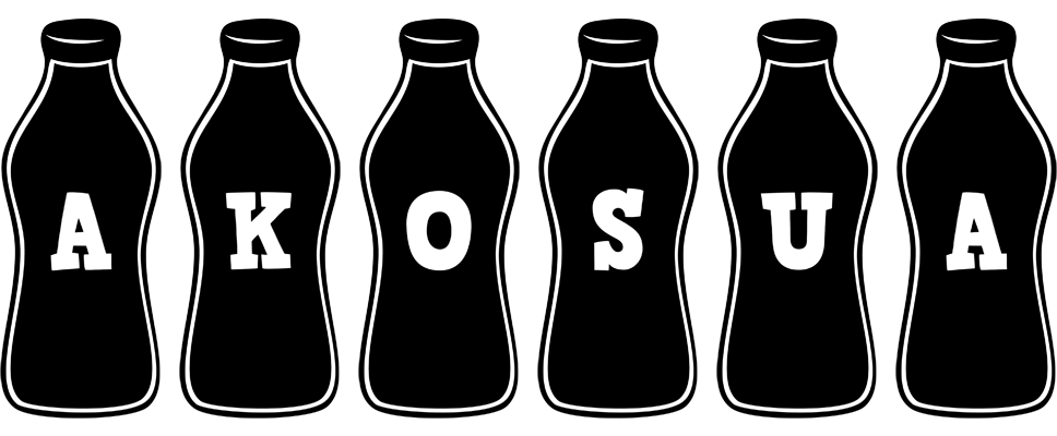 Akosua bottle logo