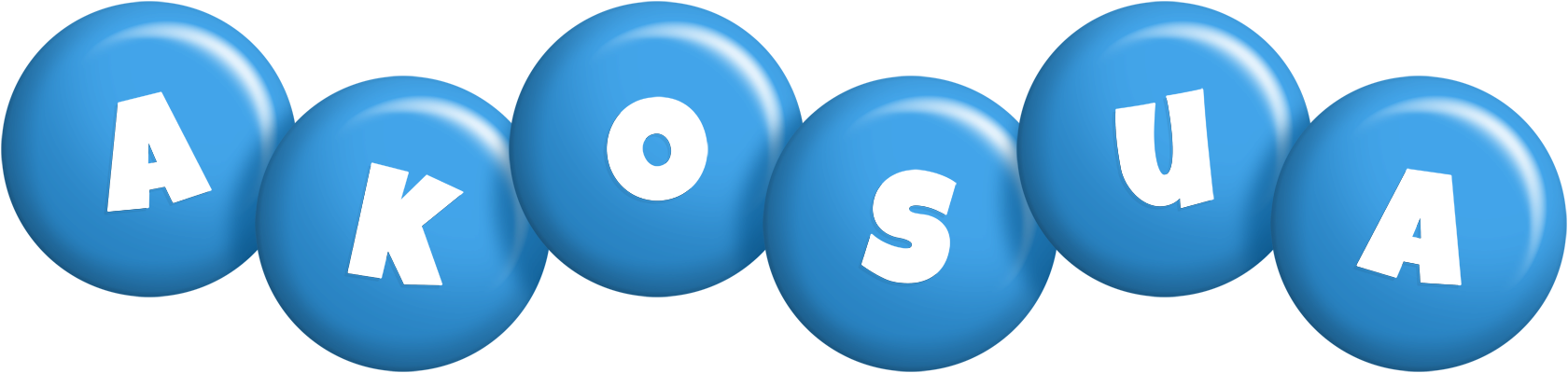 Akosua candy-blue logo